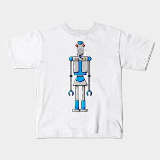 Pixel Robot 112 Kids T-Shirt